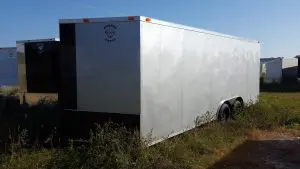 8.5x32 V Nose Tandem Axle Diamond Cargo Trailer