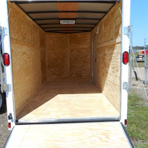 6x12 Tandem Axle Enclosed Trailer