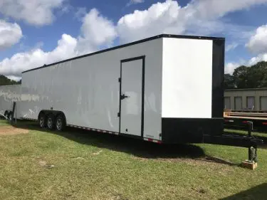8.5x34 V Nose Triple Axle Diamond Cargo Trailer
